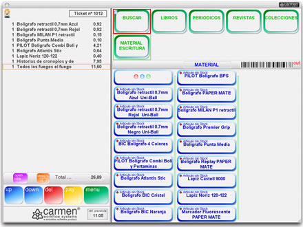 carmen facturas de cliente