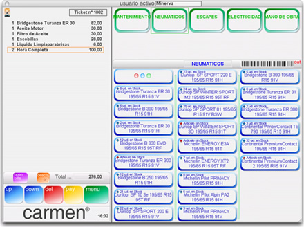 carmen facturas de cliente